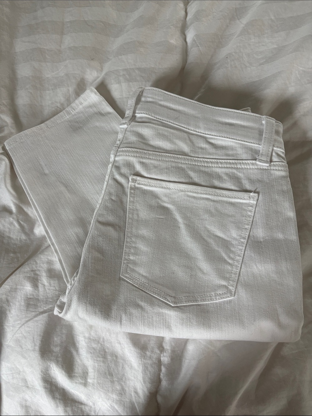 Talbots White Skinny Jeans